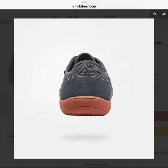 Hobibear Bugle Barefoot Shoes
Zero Drop Barefoot Shoe size 39 - Picture 4 of 7